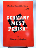 Germany Must Perish book – Theodore N. Kaufman [PB] |9780001747425|
