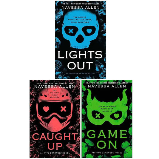 Lights Out ,Caught Up ,Game On 3 Book Set (Paper back) by Navessa Allen