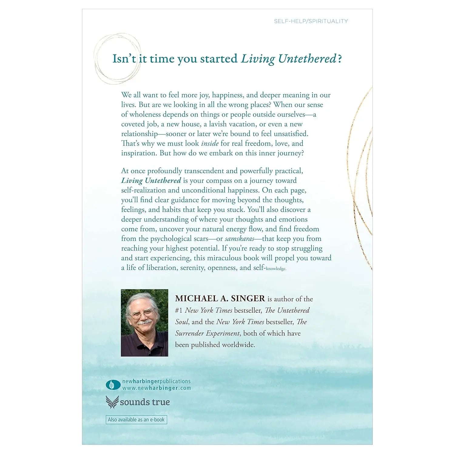 Michael A. Singer's spiritual guide Living Untethered for inner peace