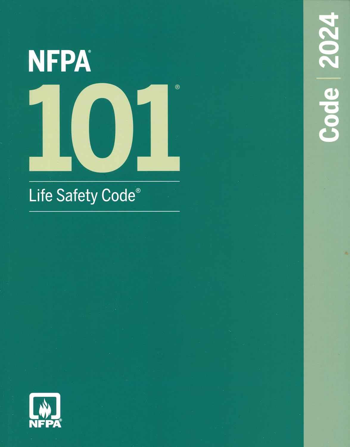 NFPA 101 Life Safety Code 2024 Edition Paperback Fire Safety and Egress Standard