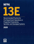 NFPA 13E: Fire Department Operations in Protected Properties (2020 Edition) – NFPA Paperback |9781455924851|