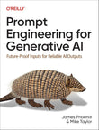 Prompt Engineering for Generative AI by James Phoenix and Mike Taylor book cover at Nybookshub