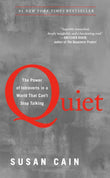 Quiet: The Power of Introverts in a World That Can't Stop Talking – Susan Cain Paperback |9780307352156|