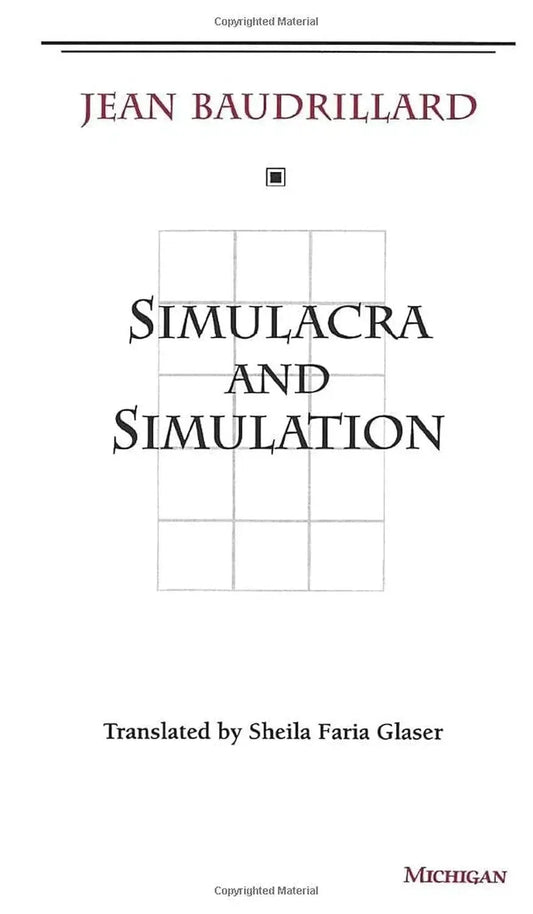 Simulacra and Simulation: Paperback – 1 January 1994 image 1