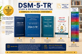 DSM-5-TR 5 Book Set Text Revision Classification Desk Reference + Tabs, DSM 5 TR Amer Psychiatric Pub Inc