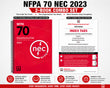 Spiral NFPA 70 NEC 2023 Code Book + 2023 Index Tabs Official Combo Set NEC
