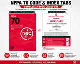 NFPA 70 National Electrical Code (2023 Edition) + 2023 Index Tabs Combo Set everett0906