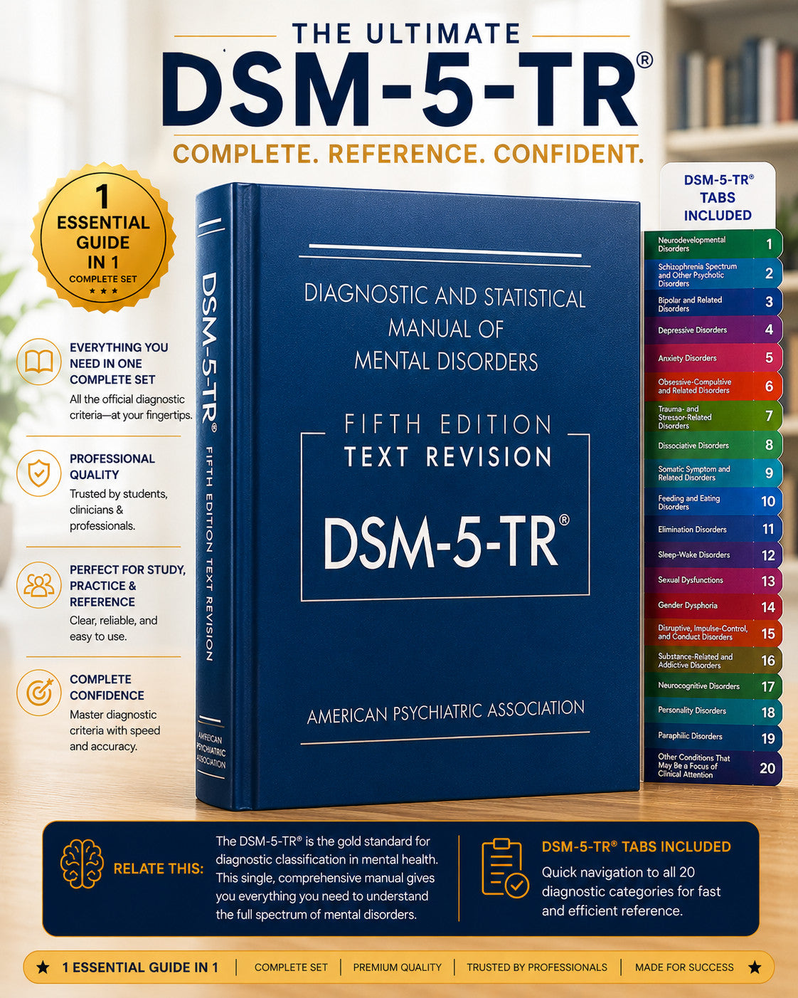 Diagnostic and Statistical Manual of Mental Disorders, Text Revision Dsm-5-tr American Psychiatric Association Publishing