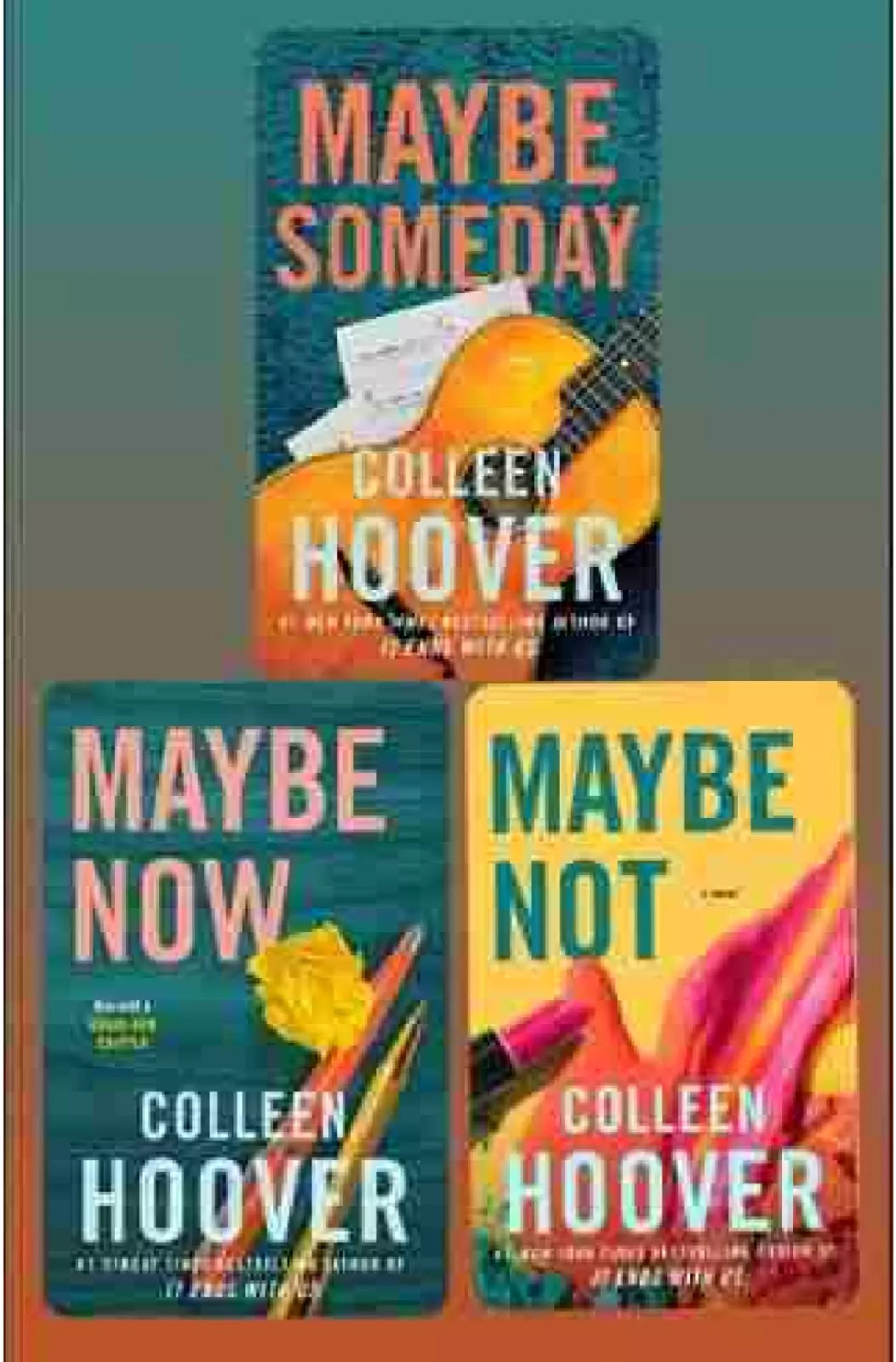(Combo) Maybe Someday + Maybe Not + Maybe Now Paperback – by Colleen Hoover image 5