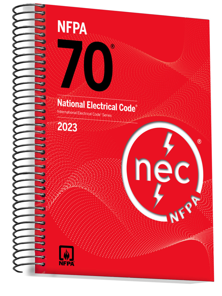 Spiral NFPA 70 NEC 2023 Code Book + 2023 Index Tabs Official Combo Set NEC