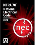 NFPA 70 NEC 2020 Spiral Code Book + BBI Fast-Tabs Combo Electrical Code Set CENAGE LEARNING
