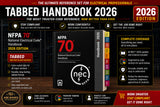 NFPA 70 National Electrical Code Handbook 2026 Tabbed Edition Hardcover NEC National Fire Protection Association