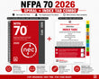 NFPA 70 NEC 2026 Spiral Code Book + 2026 Index Tabs Official Combo Set NFPA