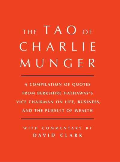 Tao of Charlie Munger (Paperback) by David Clark