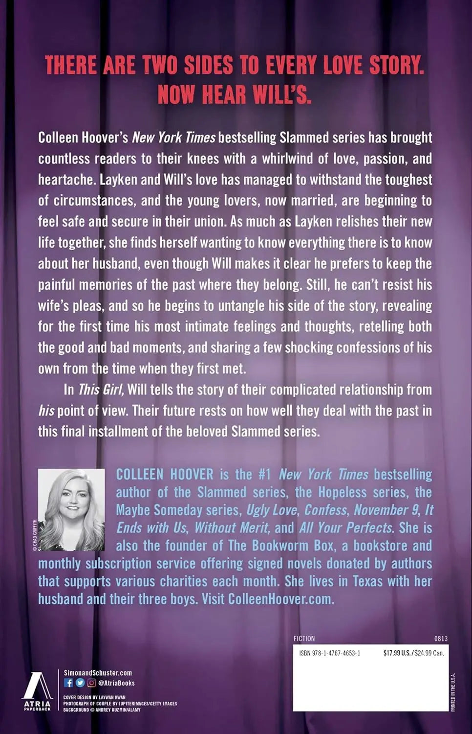 The final book in the Slammed trilogy, This Girl, available at Nybookshub