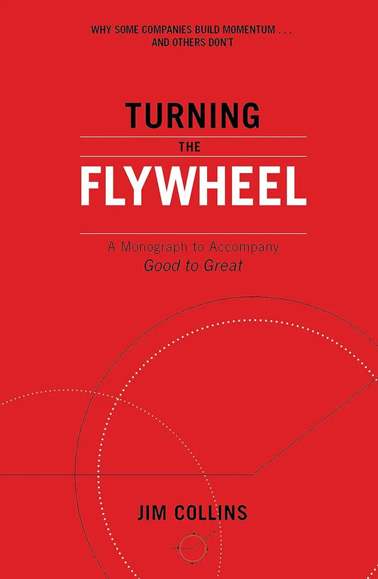 Turning the Flywheel by Jim Collins book cover at Nybookshub